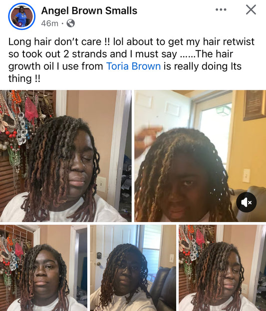 Hair Growth Oil CRE x WLB