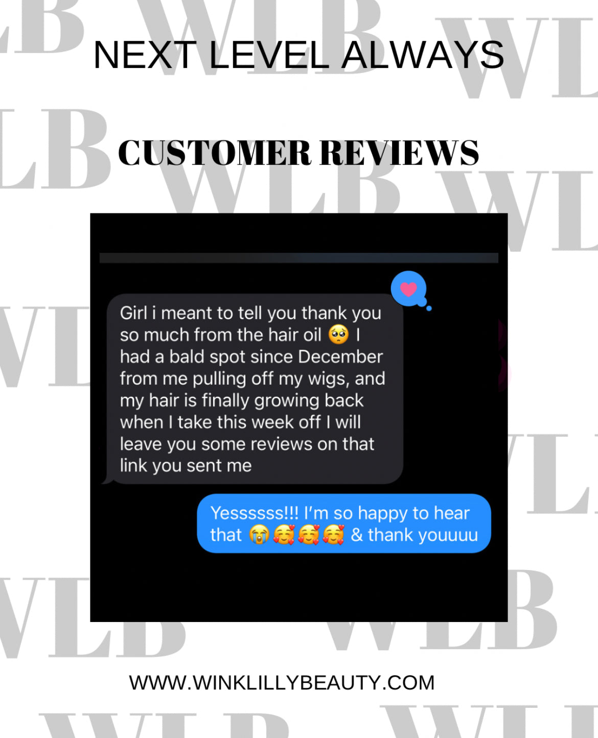 Hair Growth Oil CRE x WLB